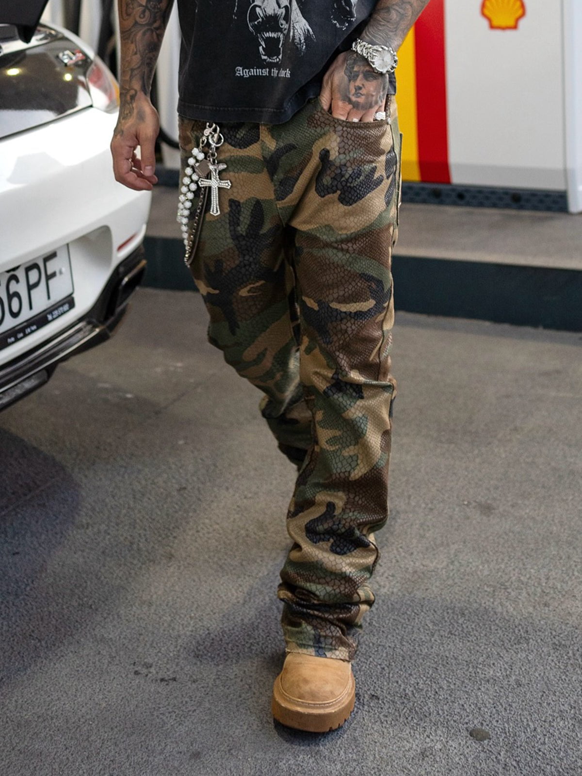 Python Camo Denim - Reputation Studios