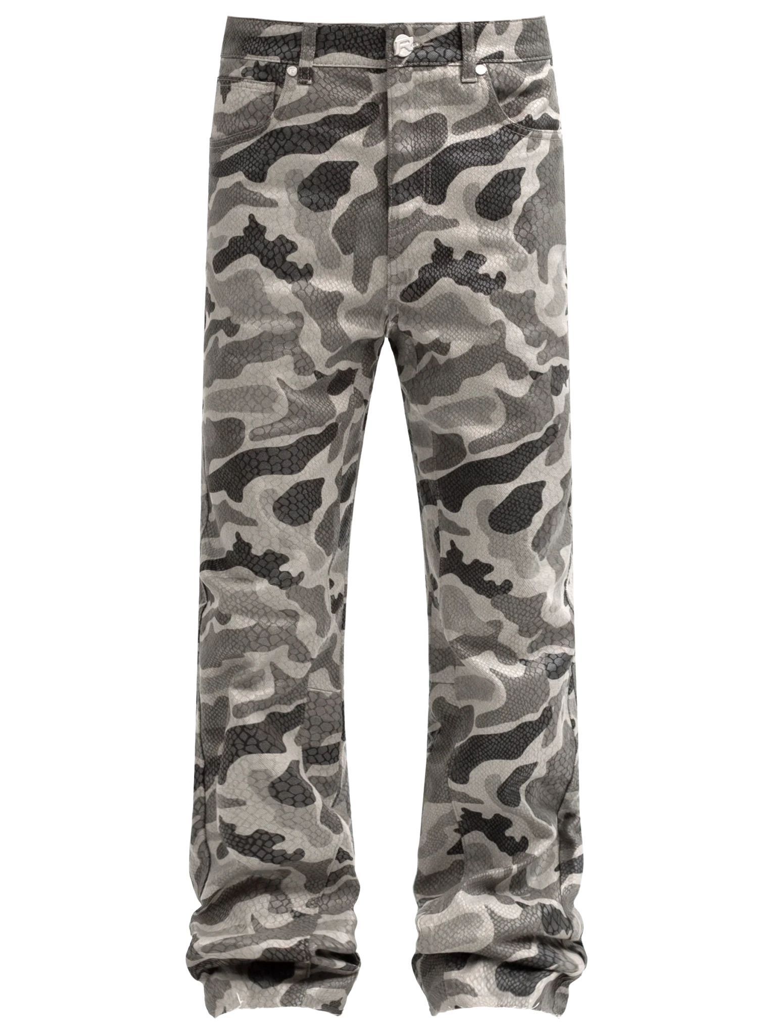Python Camo Denim - Grey - Reputation Studios