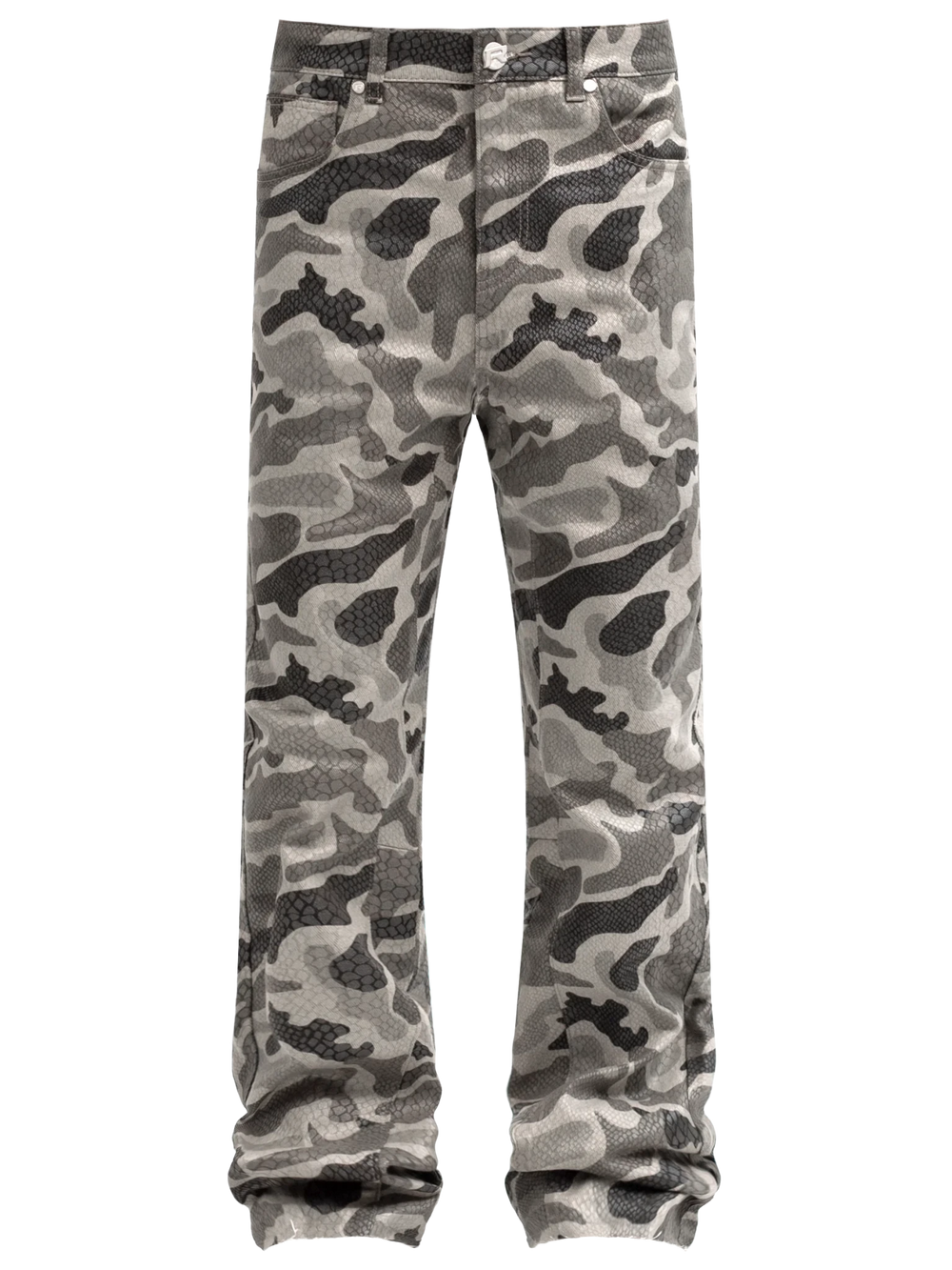 Python Camo Denim - Grey - Reputation Studios
