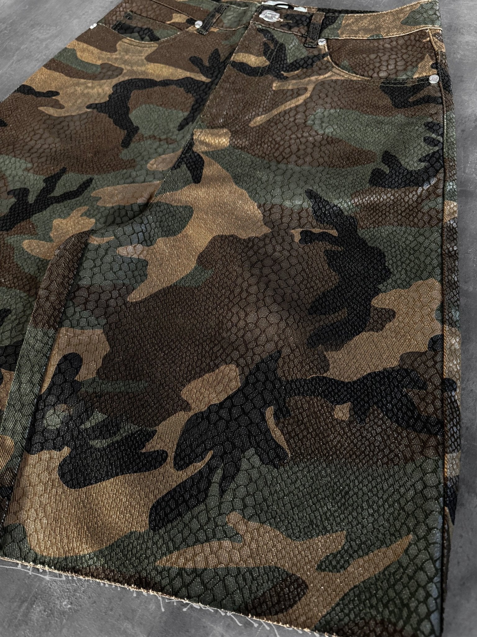 Python Camo Jorts - Reputation Studios
