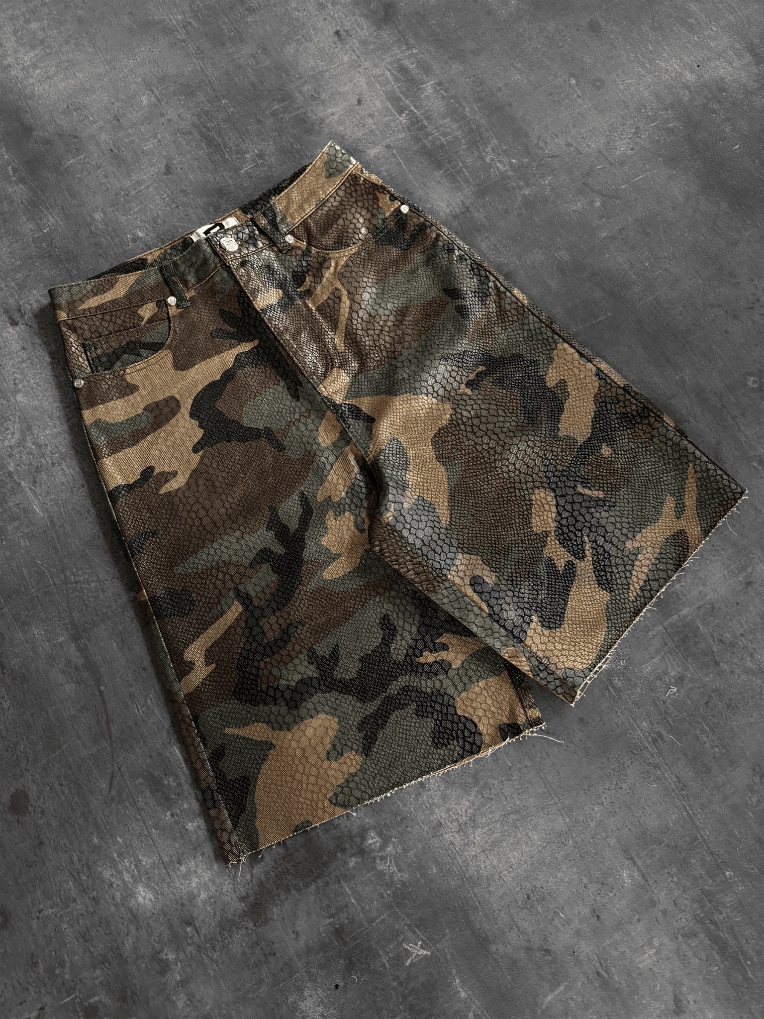 Python Camo Jorts - Reputation Studios