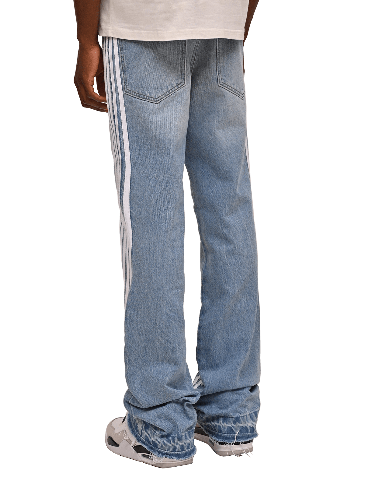 Racer Flare Denim - Light Stone - Reputation Studios