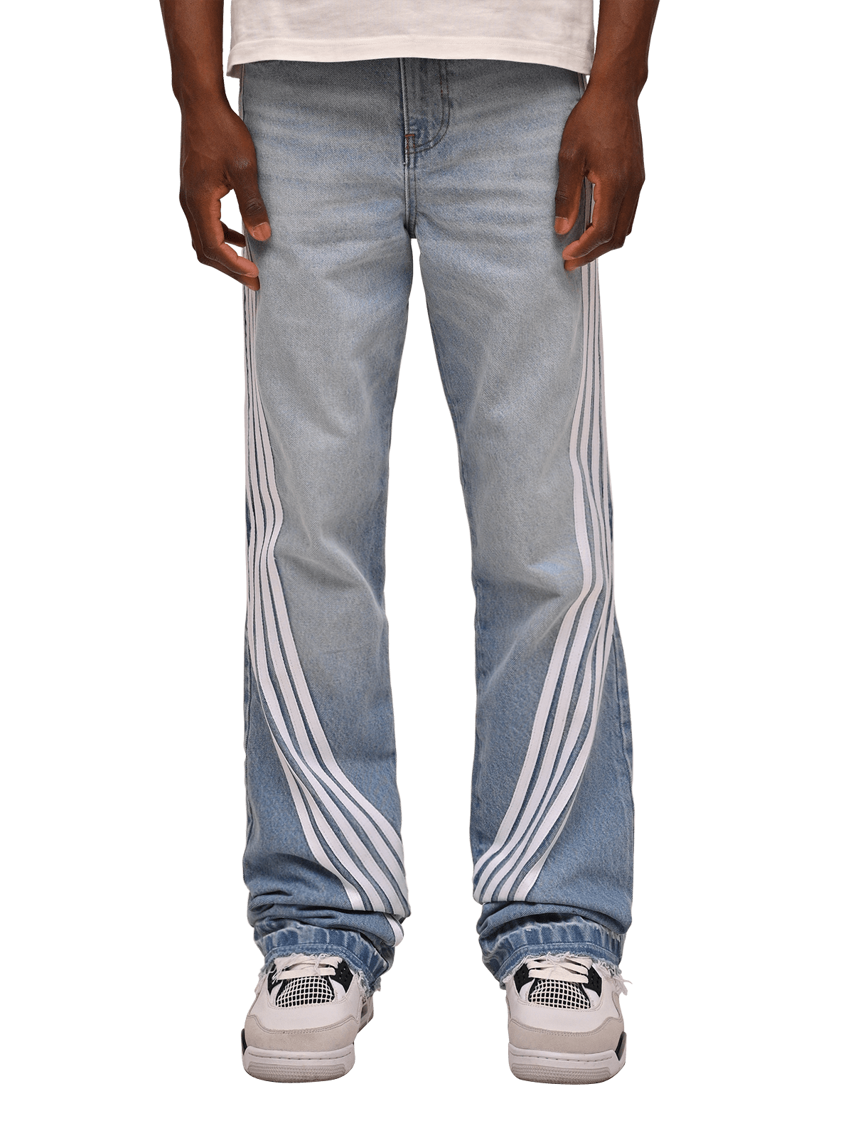 Racer Flare Denim - Light Stone - Reputation Studios