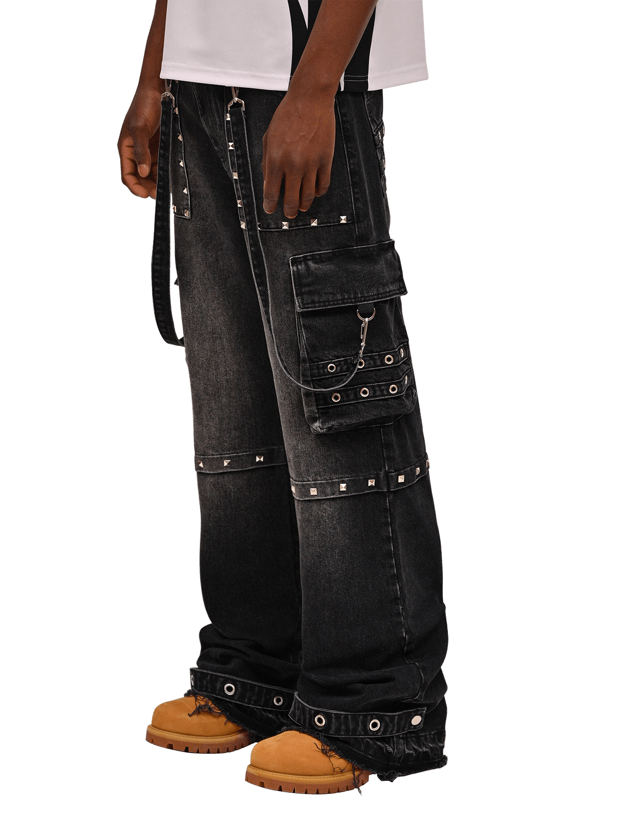 Raver Denim - Black - Reputation Studios