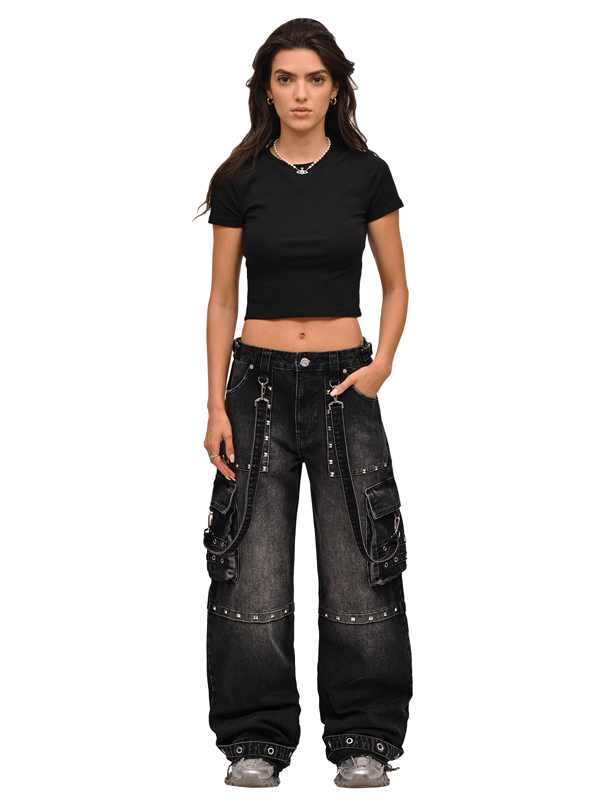 Raver Denim - Black - Reputation Studios