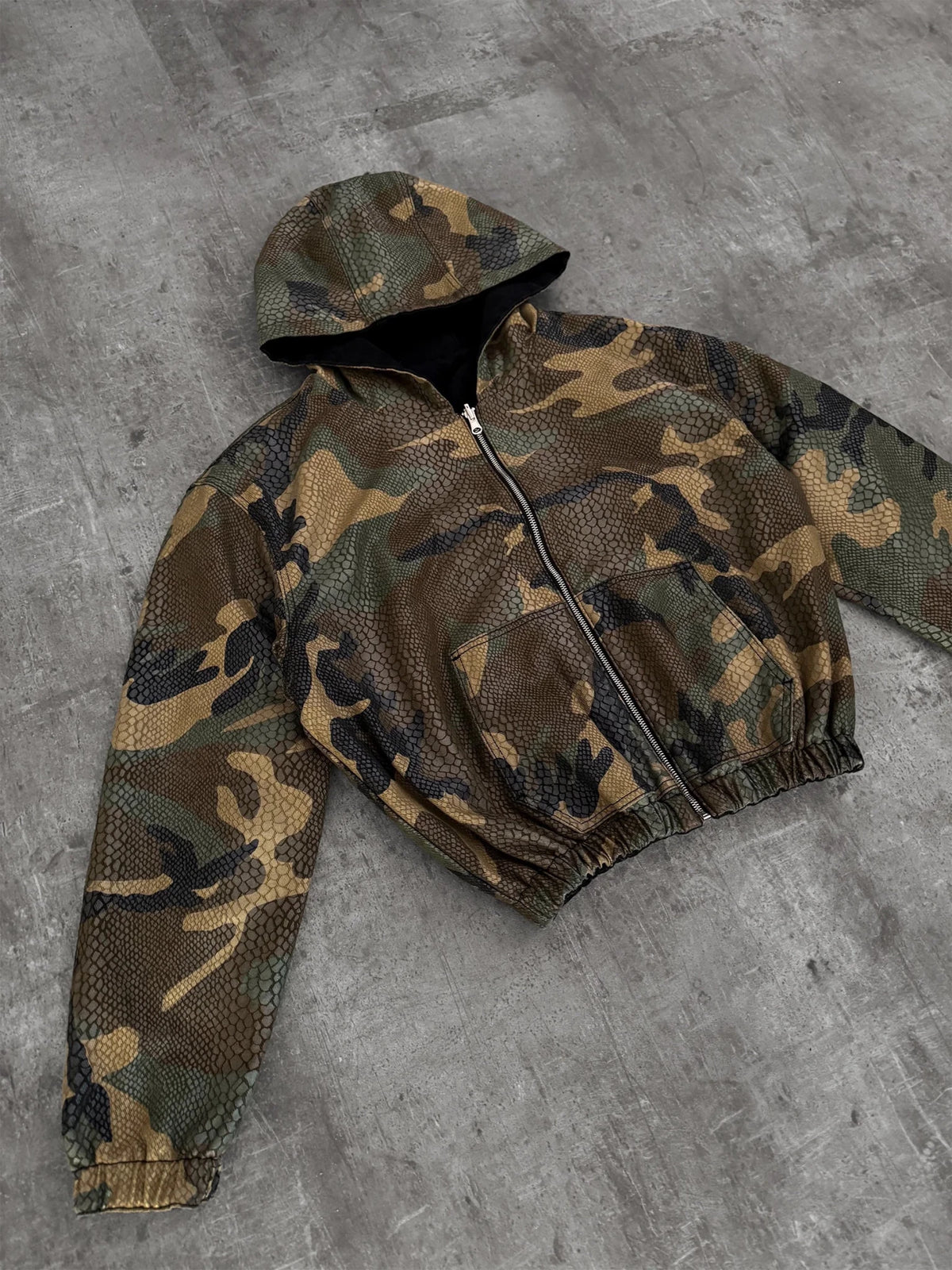 Reversible Python Camo Hoodie - Reputation Studios