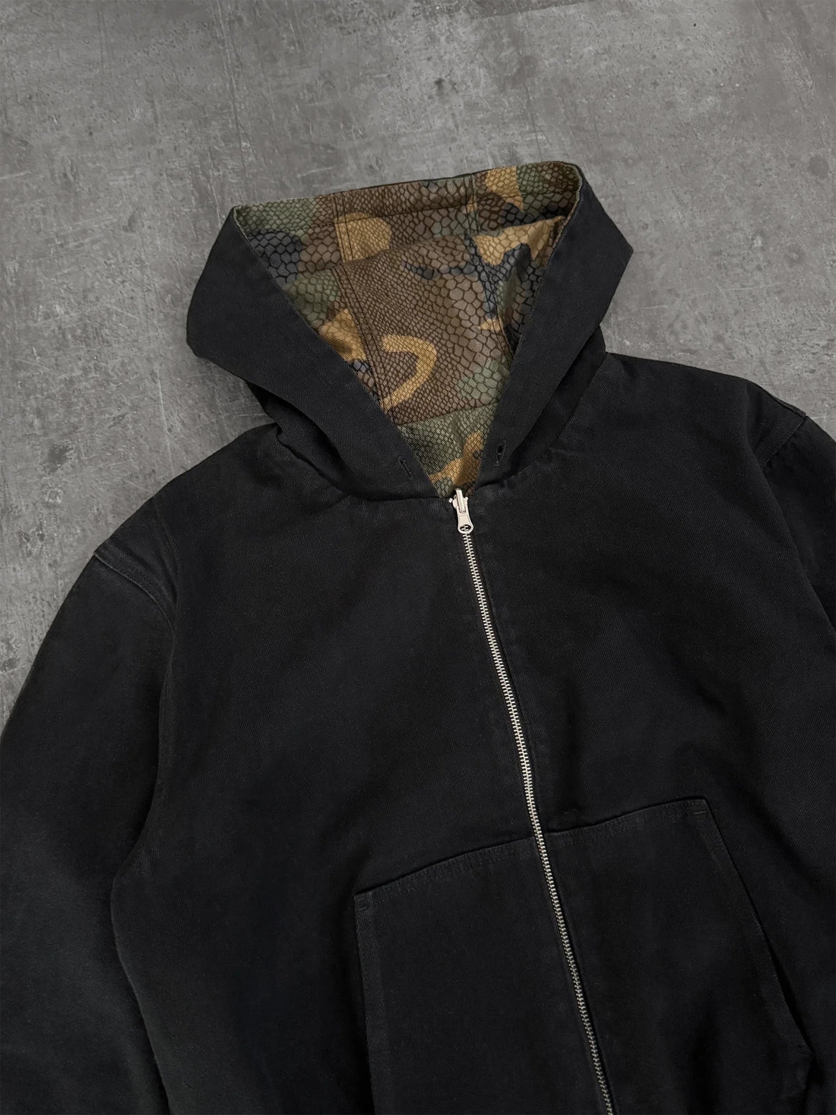 Reversible Python Camo Hoodie - Reputation Studios
