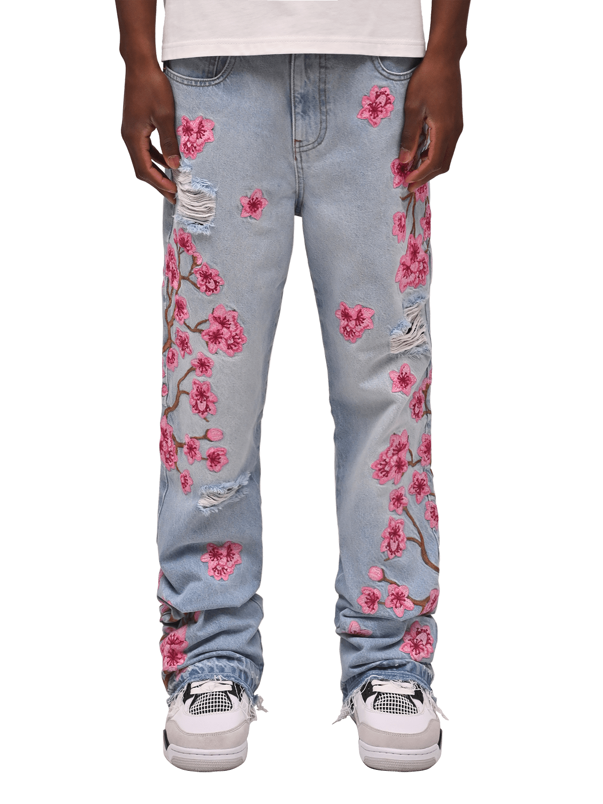 Sakura Flare Denim - Light Stone - Reputation Studios