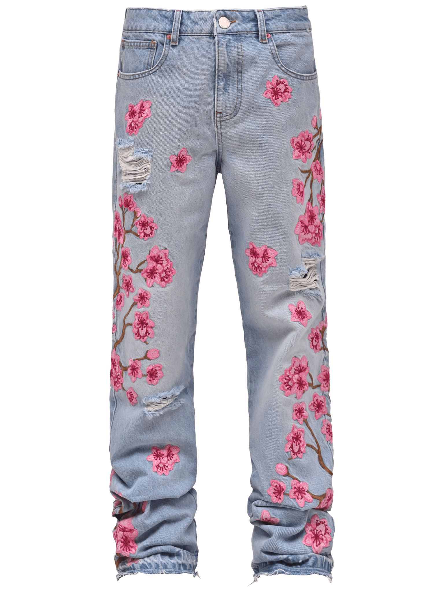 Sakura Flare Denim - Light Stone - Reputation Studios