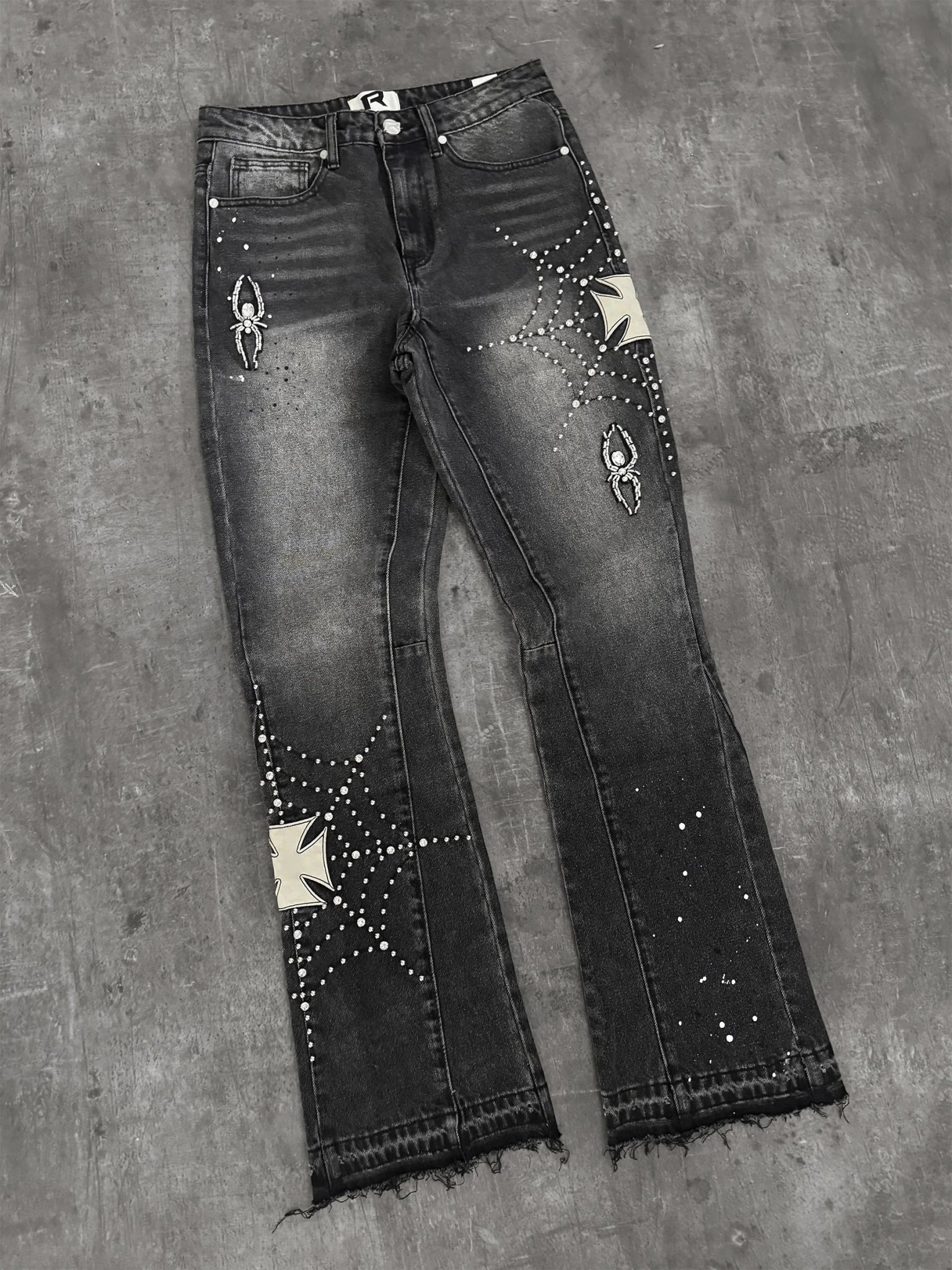 Spider Denim - Black - Reputation Studios