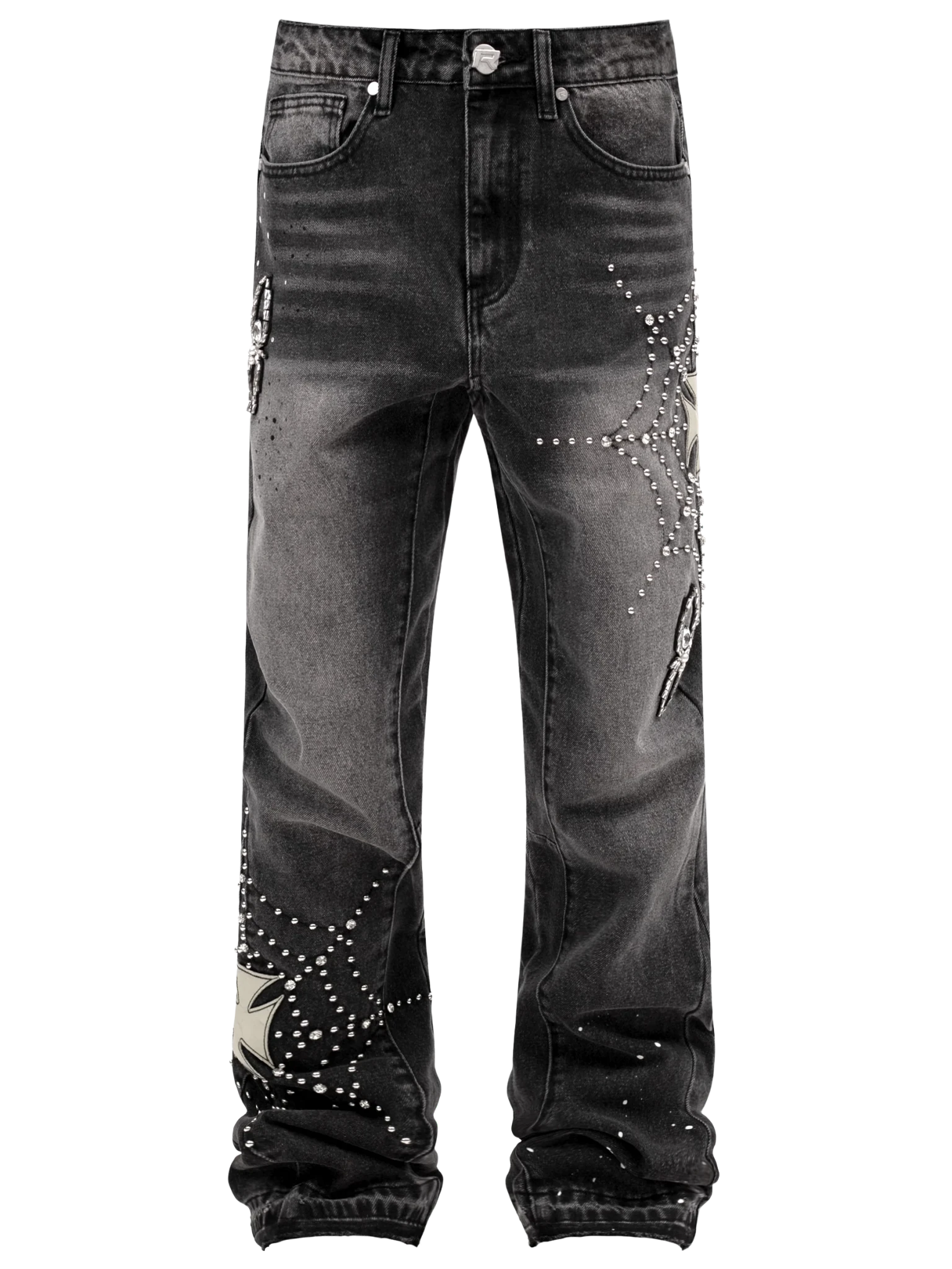 Spider Denim - Black - Reputation Studios