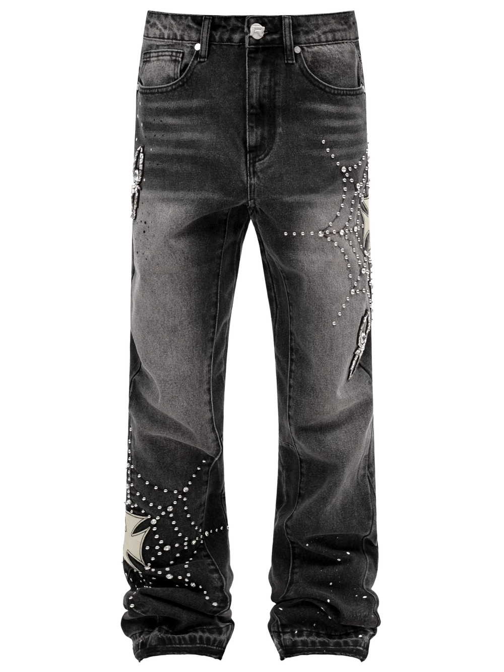 Spider Denim - Black - Reputation Studios