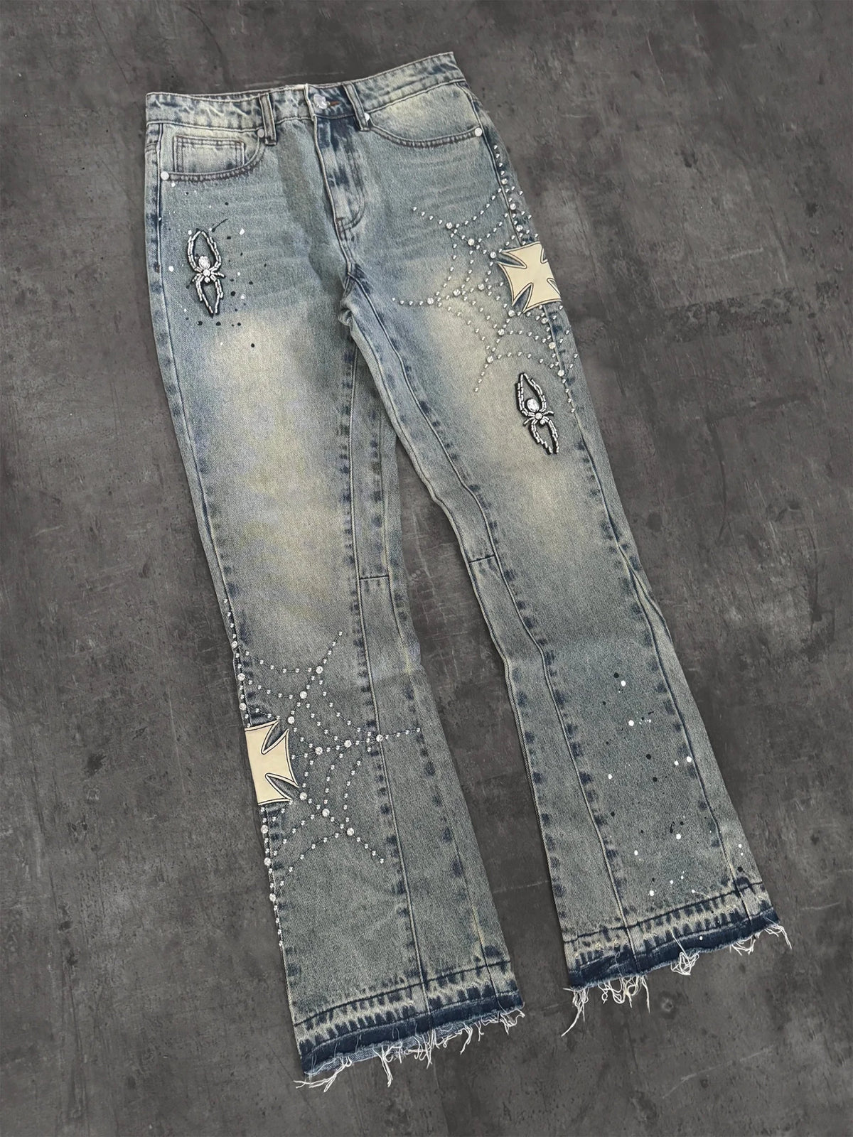 Spider Denim - Cream Wash - Reputation Studios