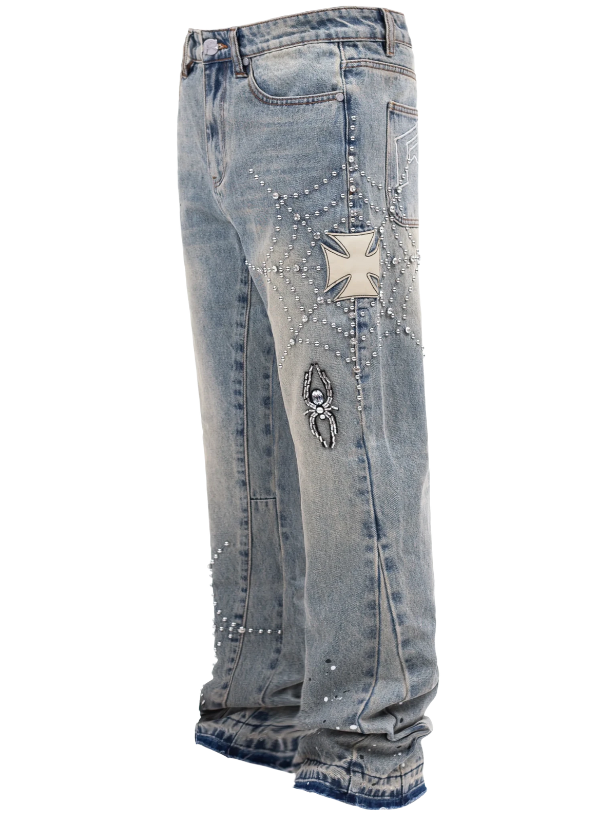 Spider Denim - Cream Wash - Reputation Studios