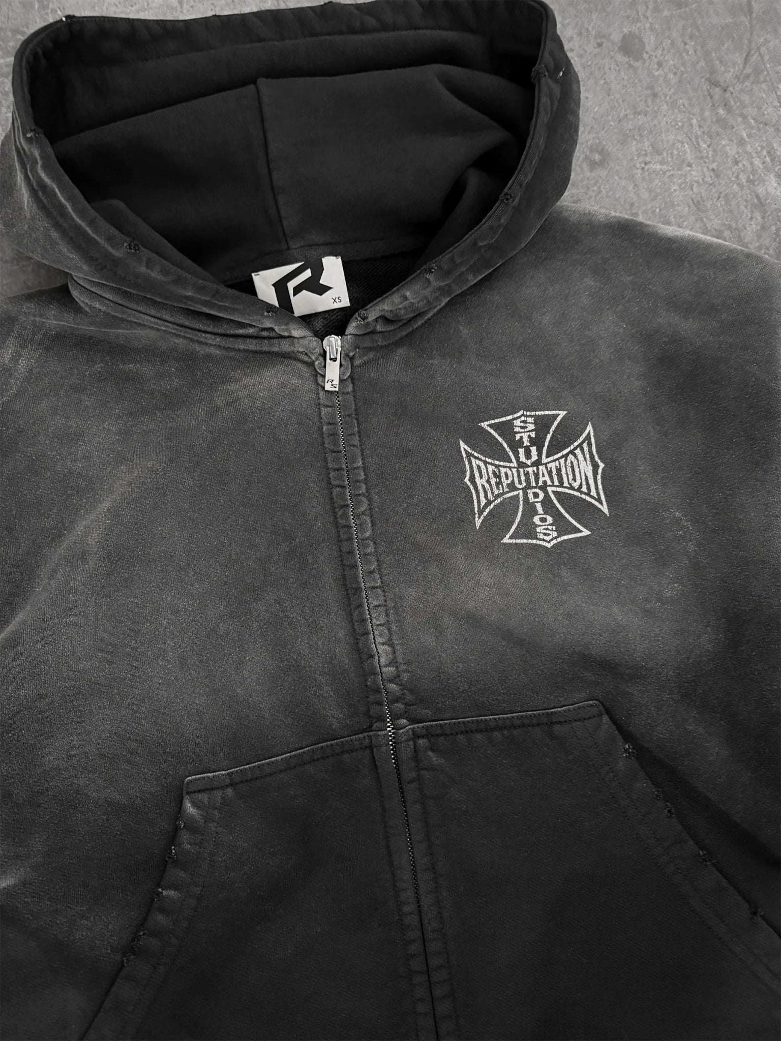 Spider Hoodie - Black - Reputation Studios