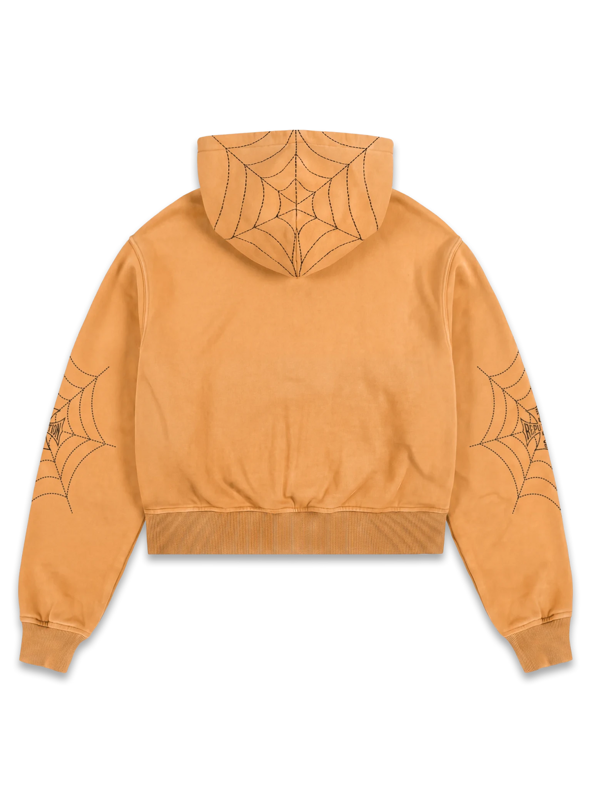 Spider Hoodie - Orange - Reputation Studios
