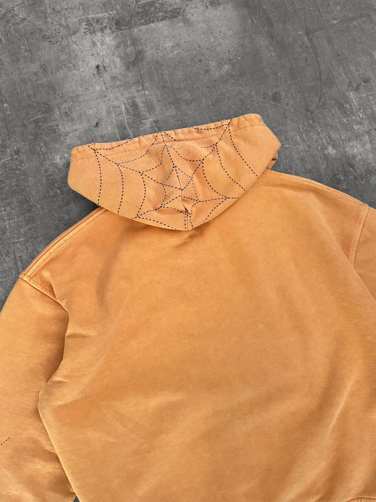 Spider Hoodie - Orange - Reputation Studios