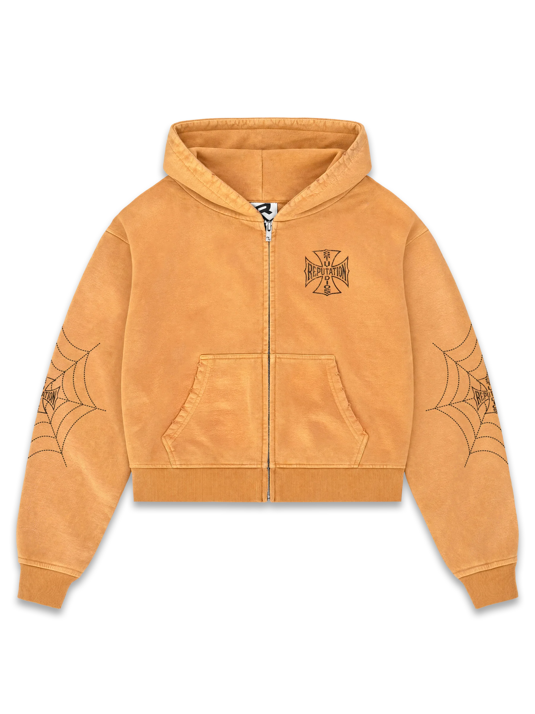 Spider Hoodie - Orange