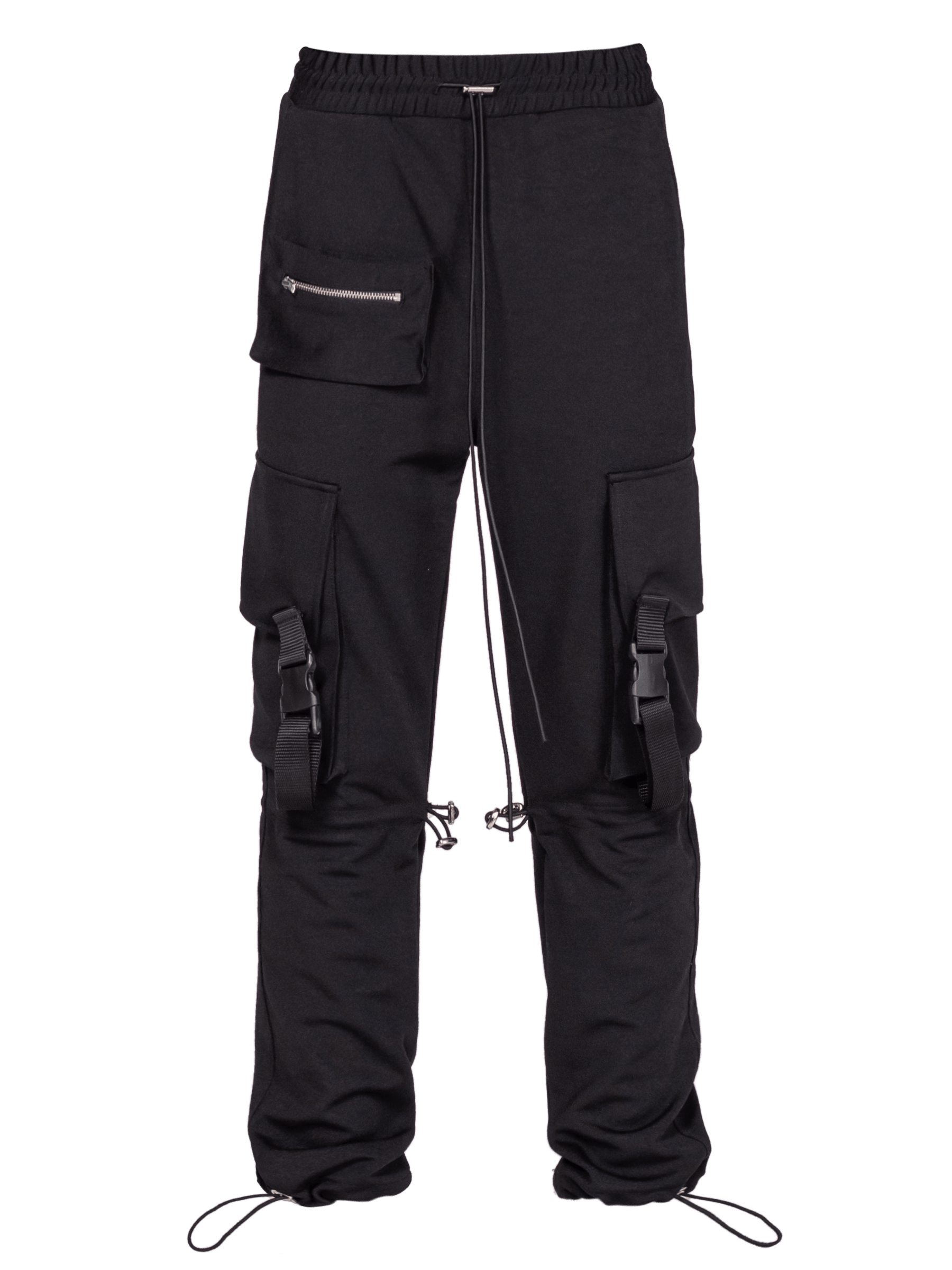 Sports Cargo Pants - Black