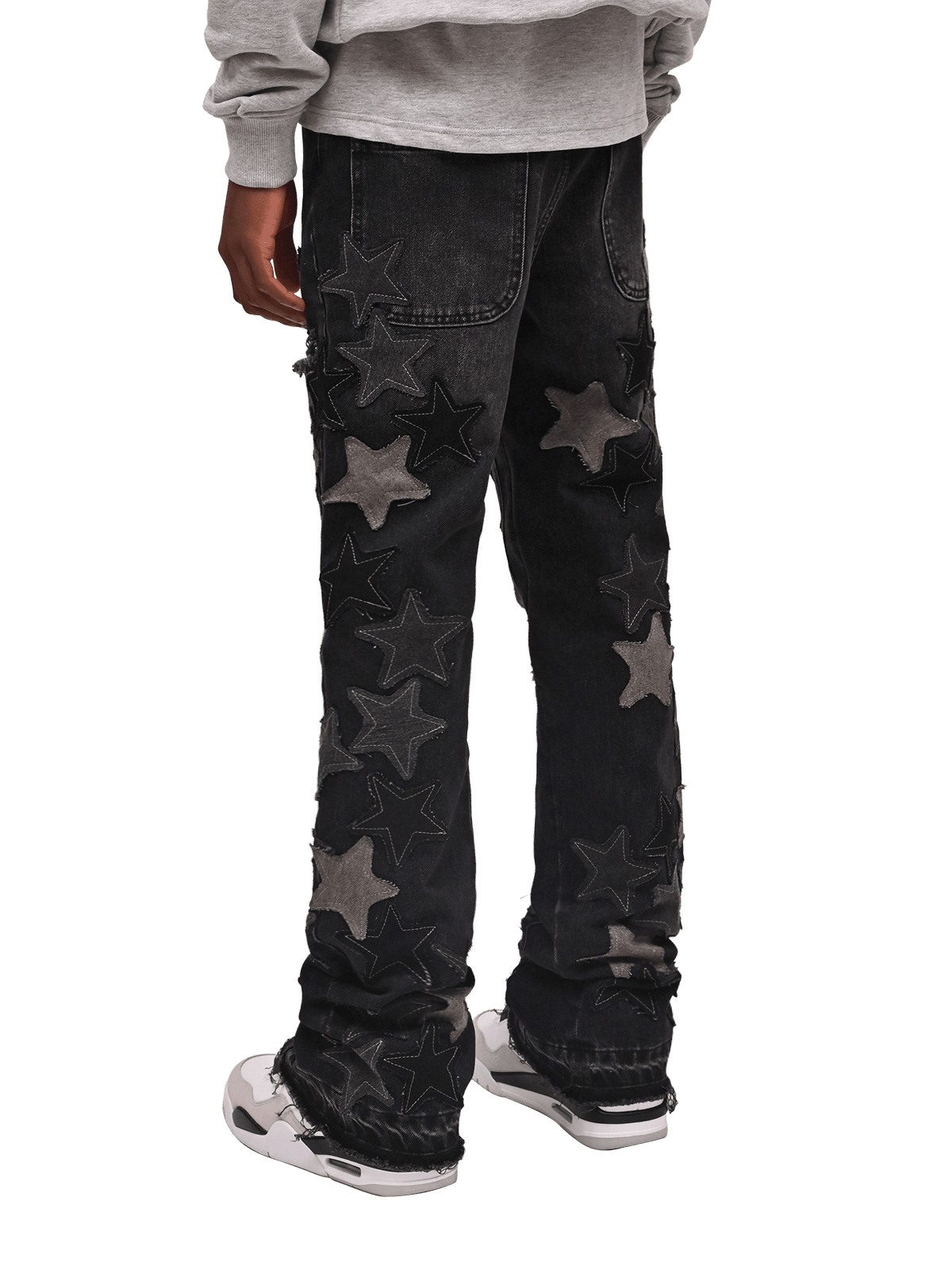 Star Flare Denim - Black - Reputation Studios