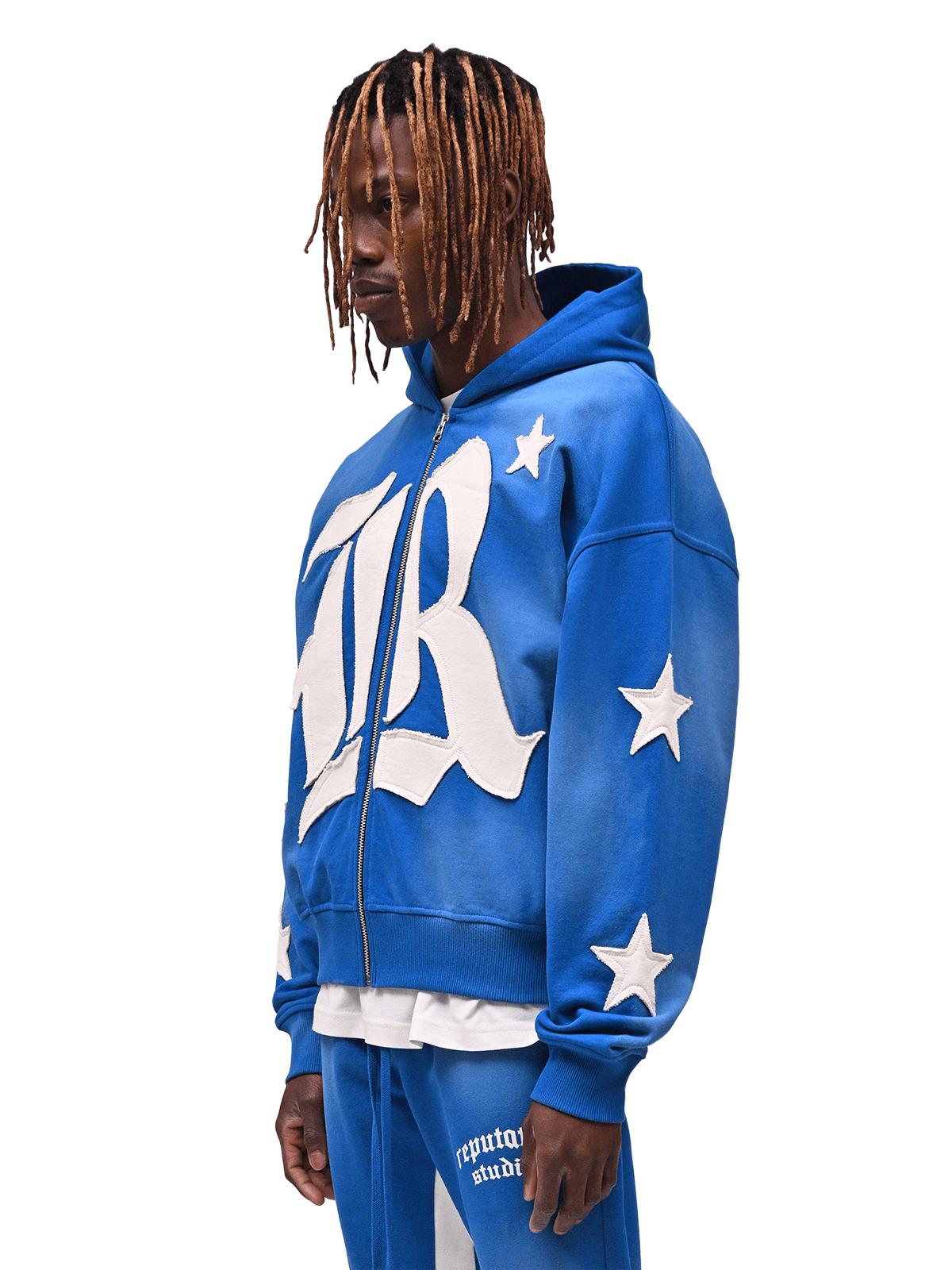 Sun Fade Hoodie - Royal Blue - Reputation Studios