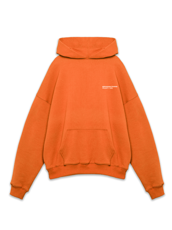 "Statement Piece" Hoodie - Tangerine