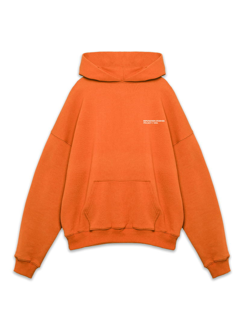 "Statement Piece" Hoodie - Tangerine