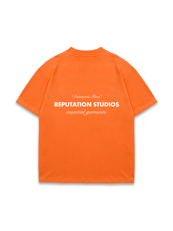 "Statement Piece" Tee - Tangerine