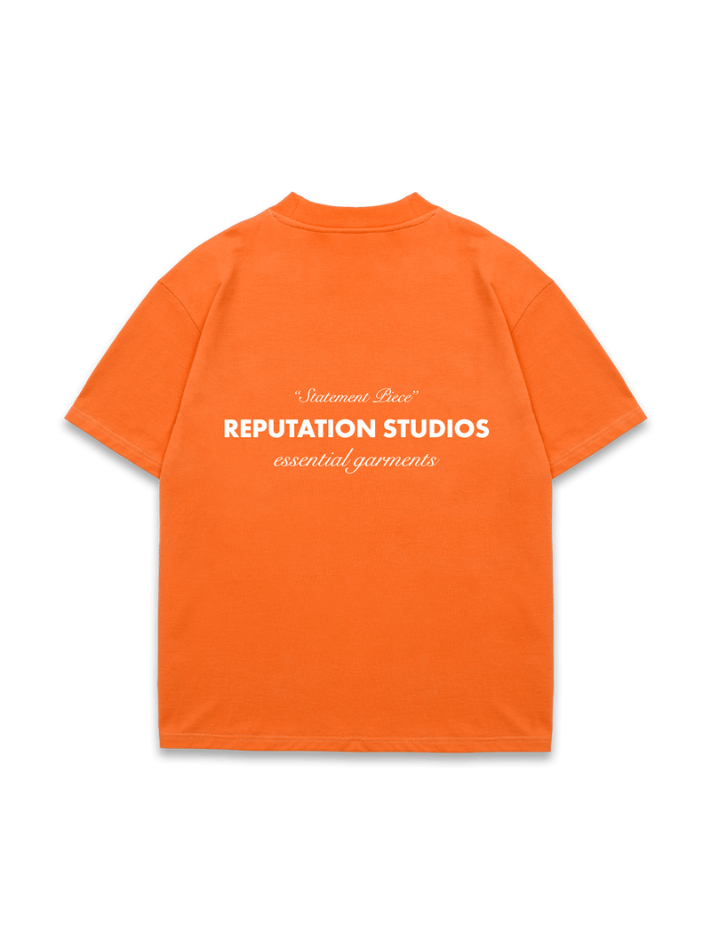"Statement Piece" Tee - Tangerine