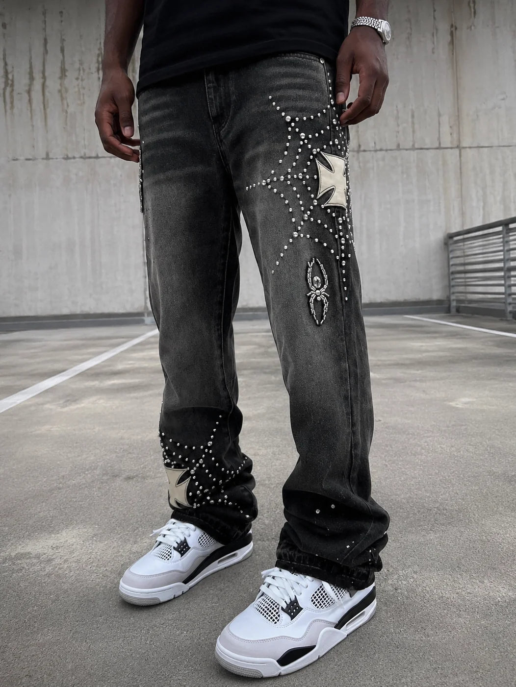 Spider Denim - Black