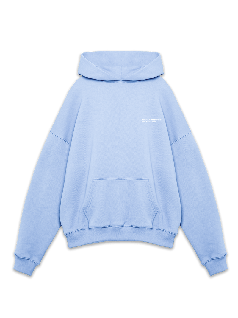 "Statement Piece" Hoodie - Uni Blue