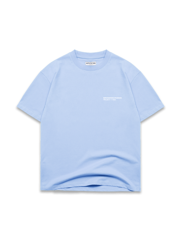 "Statement Piece" Tee - Baby Blue