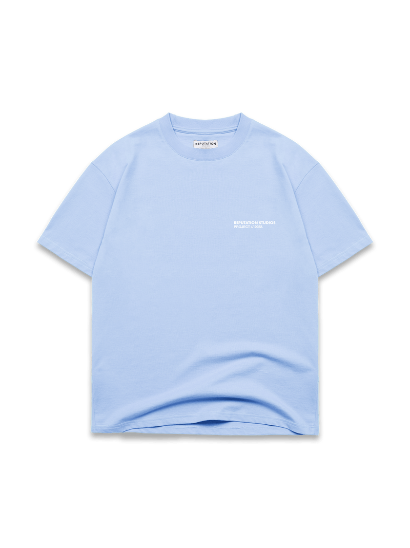 "Statement Piece" Tee - Baby Blue