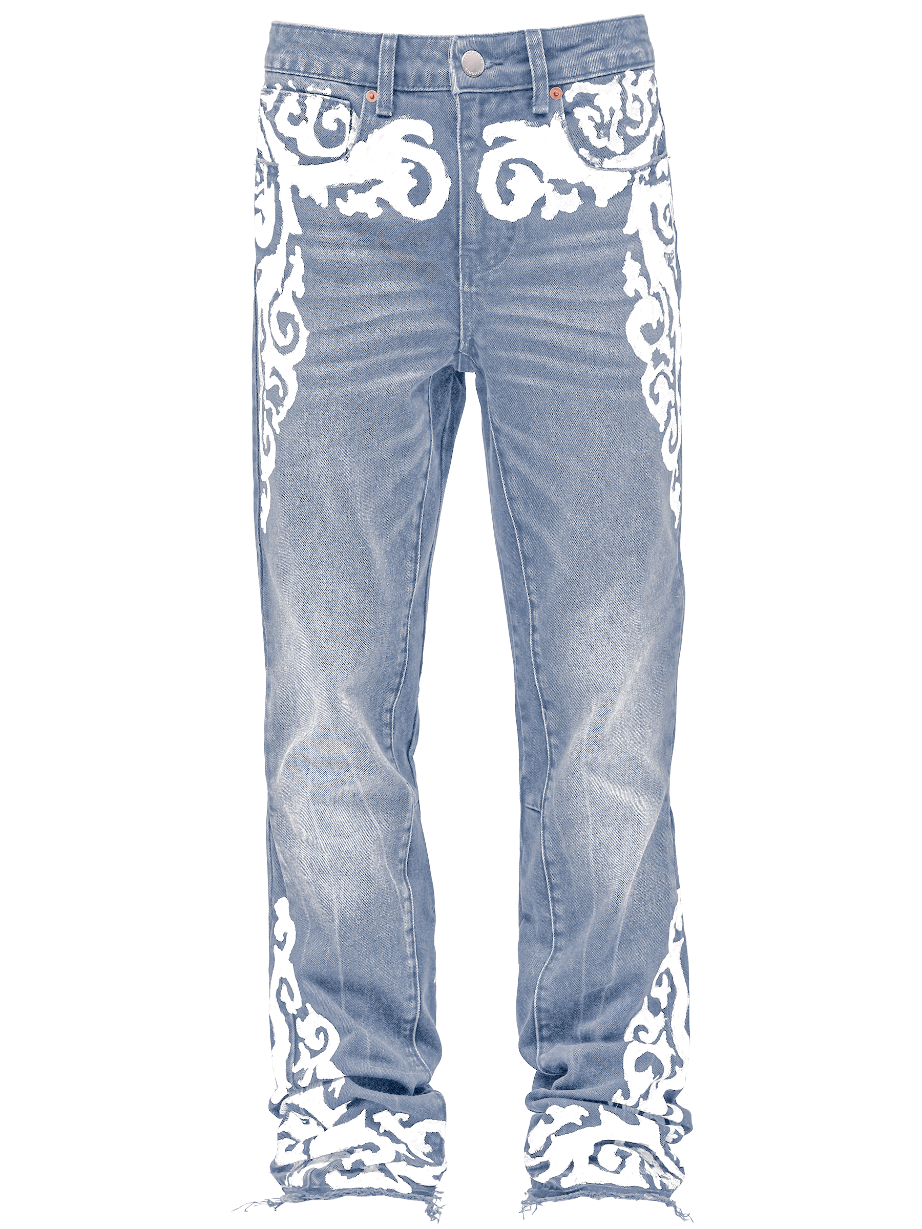 Versailles Flare Denim - Light Stone