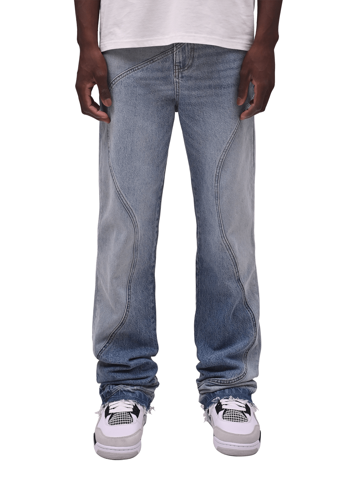 Wave Flare Denim - Light Stone - Reputation Studios