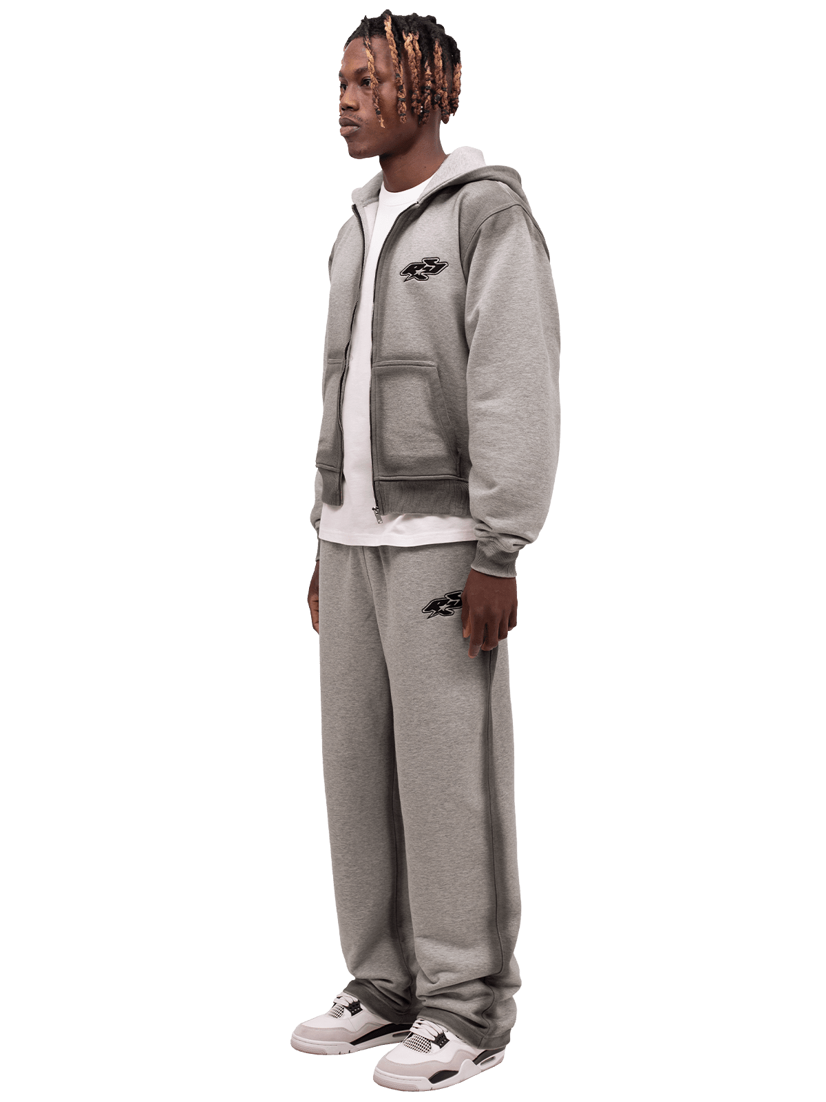 Y2K Sweatpants - Heather Grey - Reputation Studios