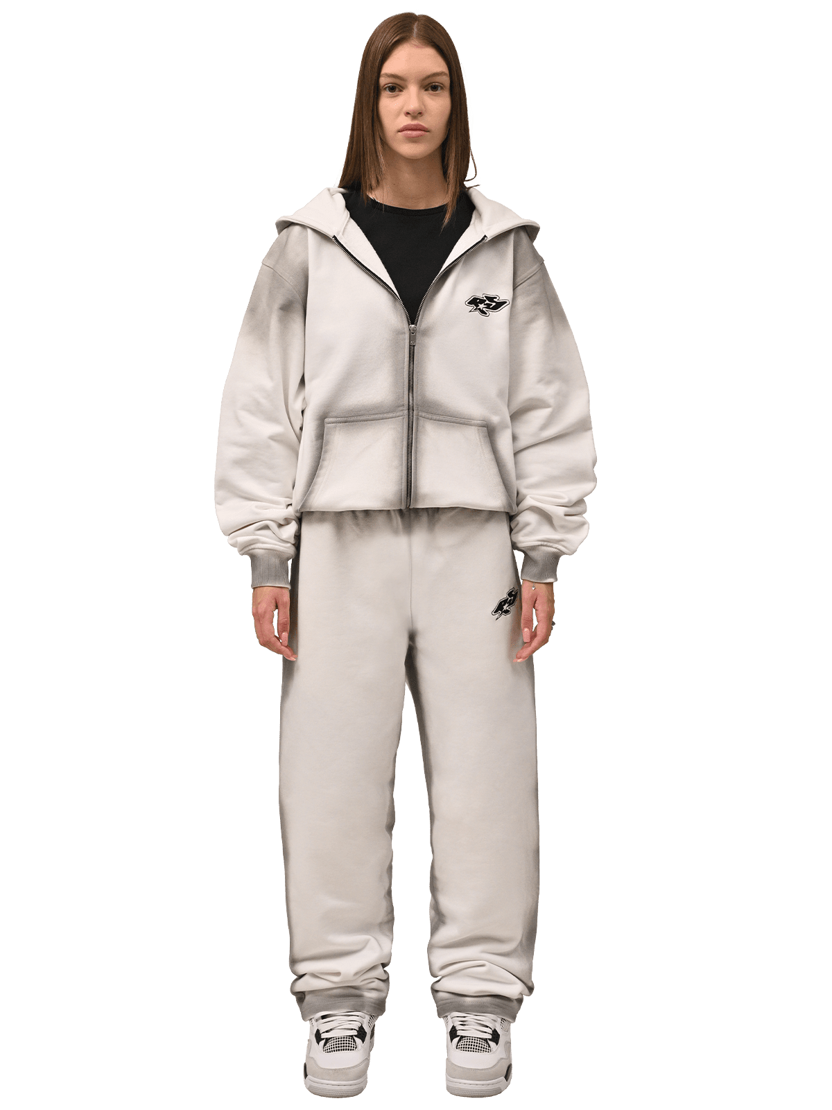 Y2K Sweatpants - Pearl - Reputation Studios