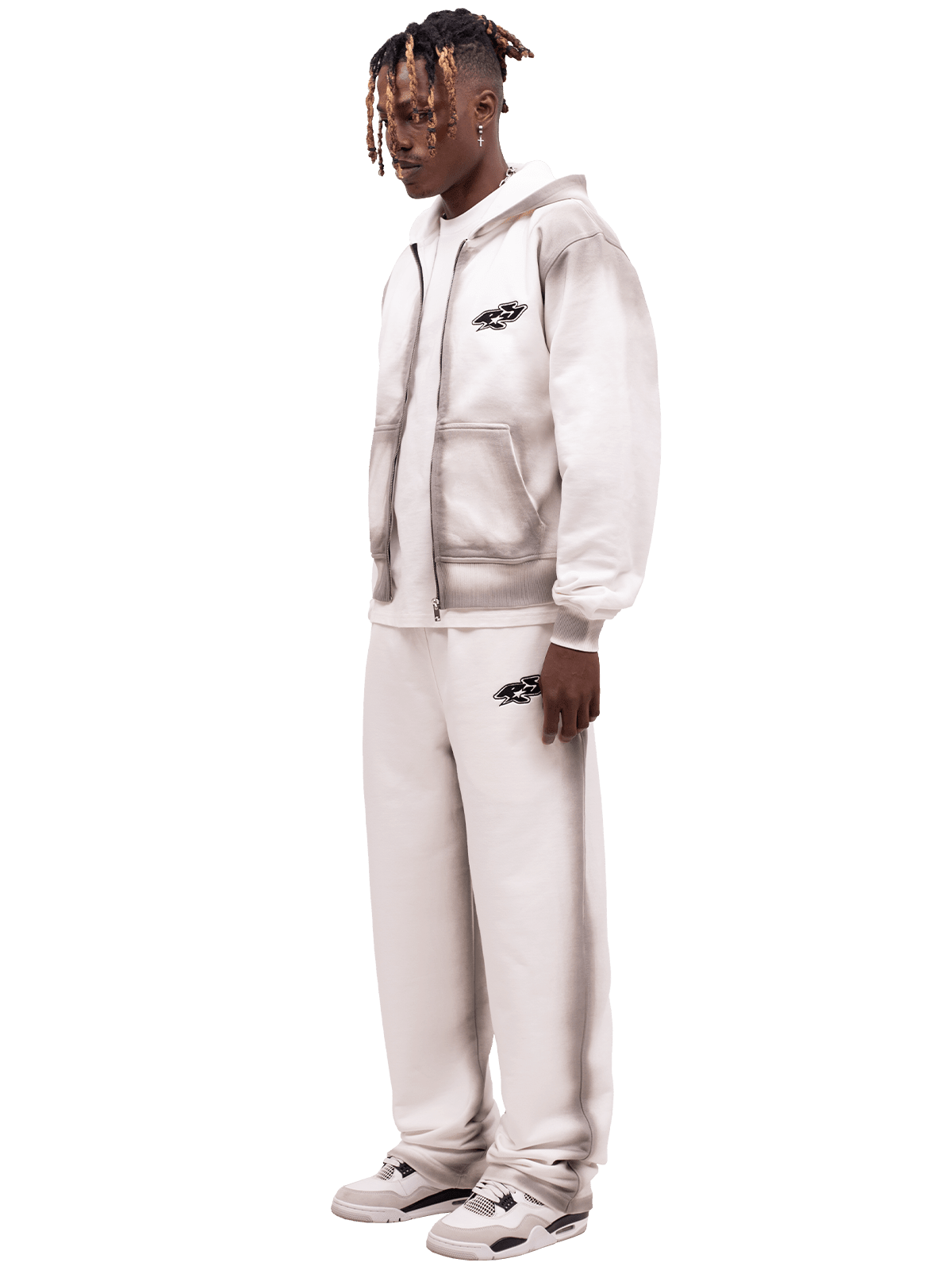 Y2K Sweatpants - Pearl - Reputation Studios