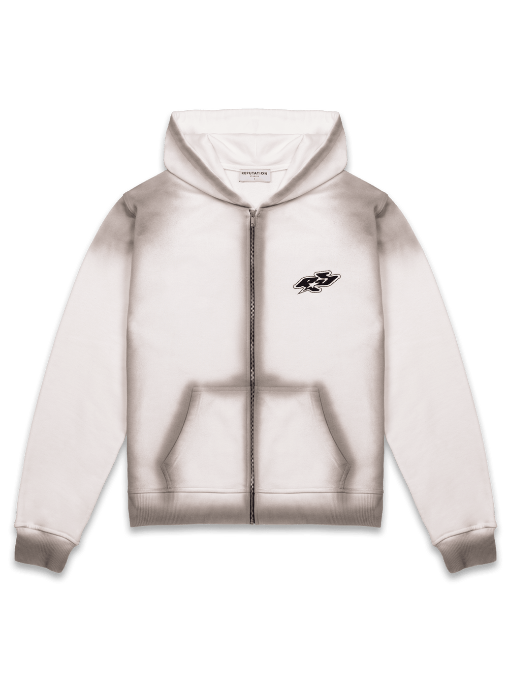 Y2K Zipper Hoodie - Pearl - Reputation Studios