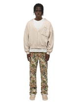 Flare Tapestry Pants - Floral