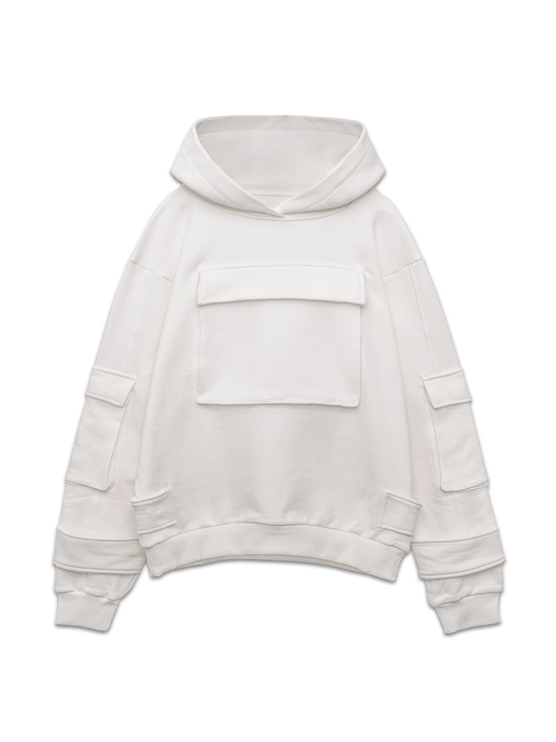 White 2025 reputation hoodie