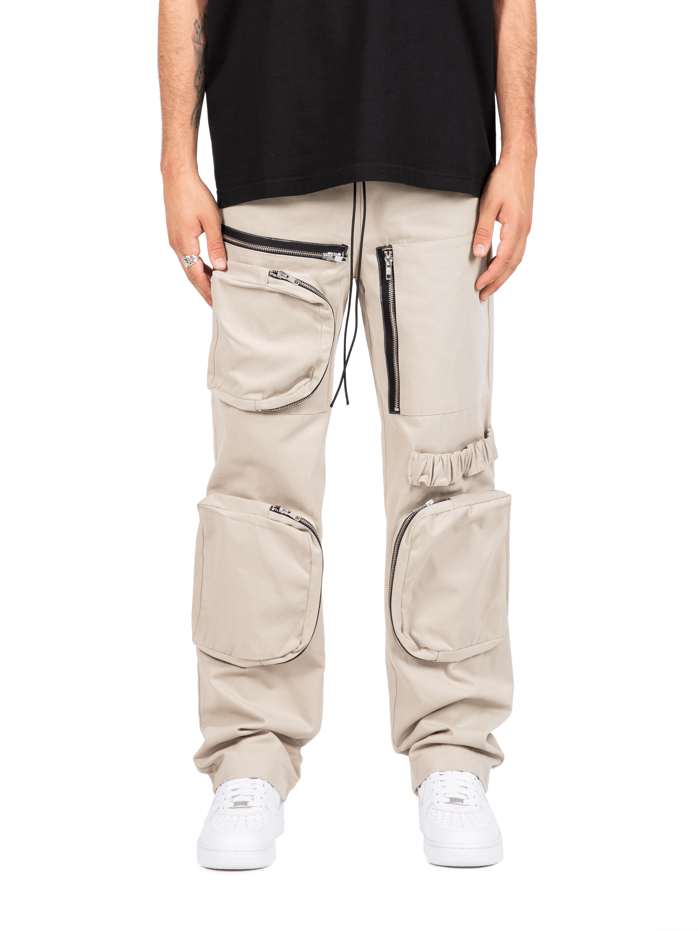 Retro Work Pants - Stone