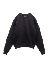 Repaired Sweater - Black