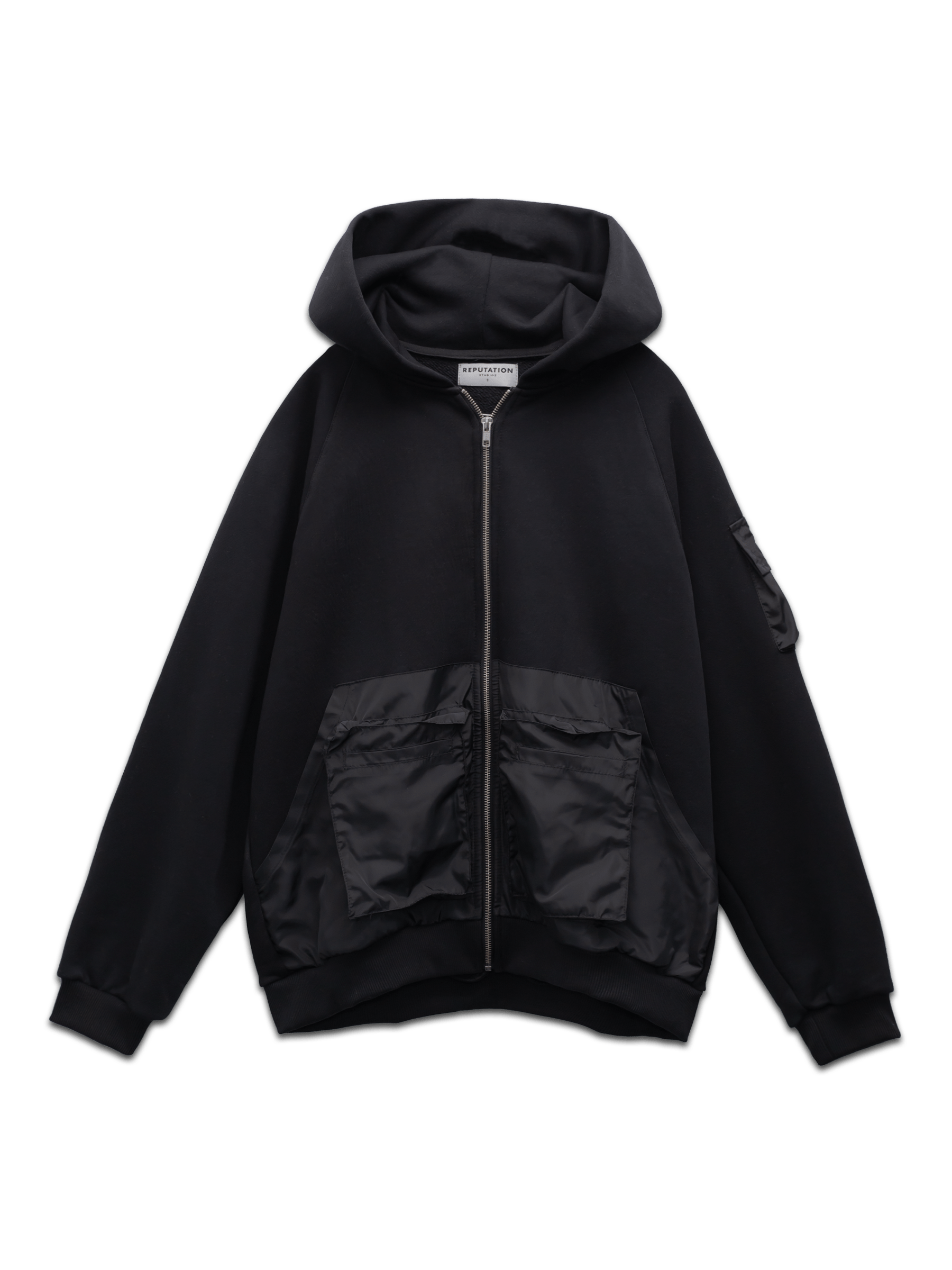 Utility Hoodie - Black