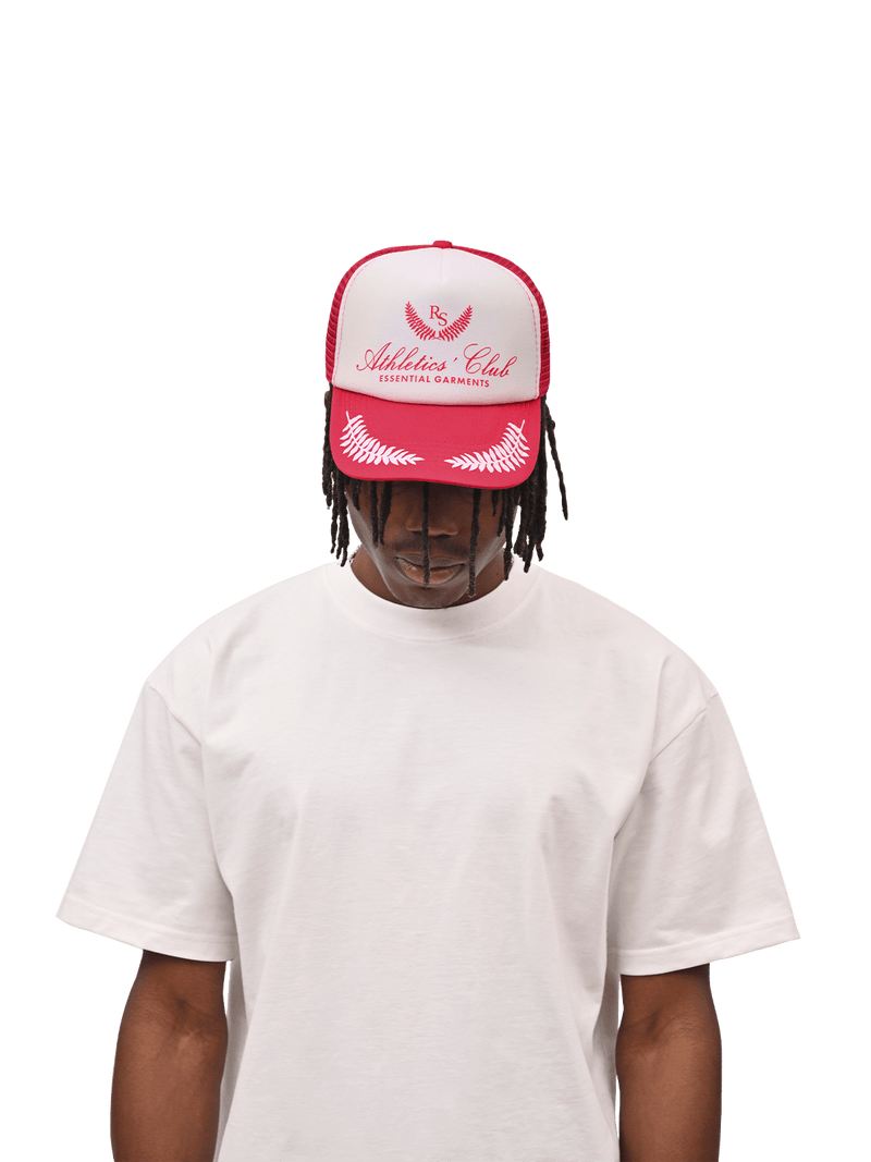 Athletic's Club Trucker Cap - Magenta