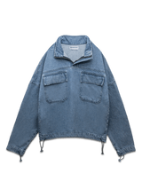 Denim Anorak - Light Wash