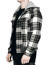 Flannel with Hood - Yellow