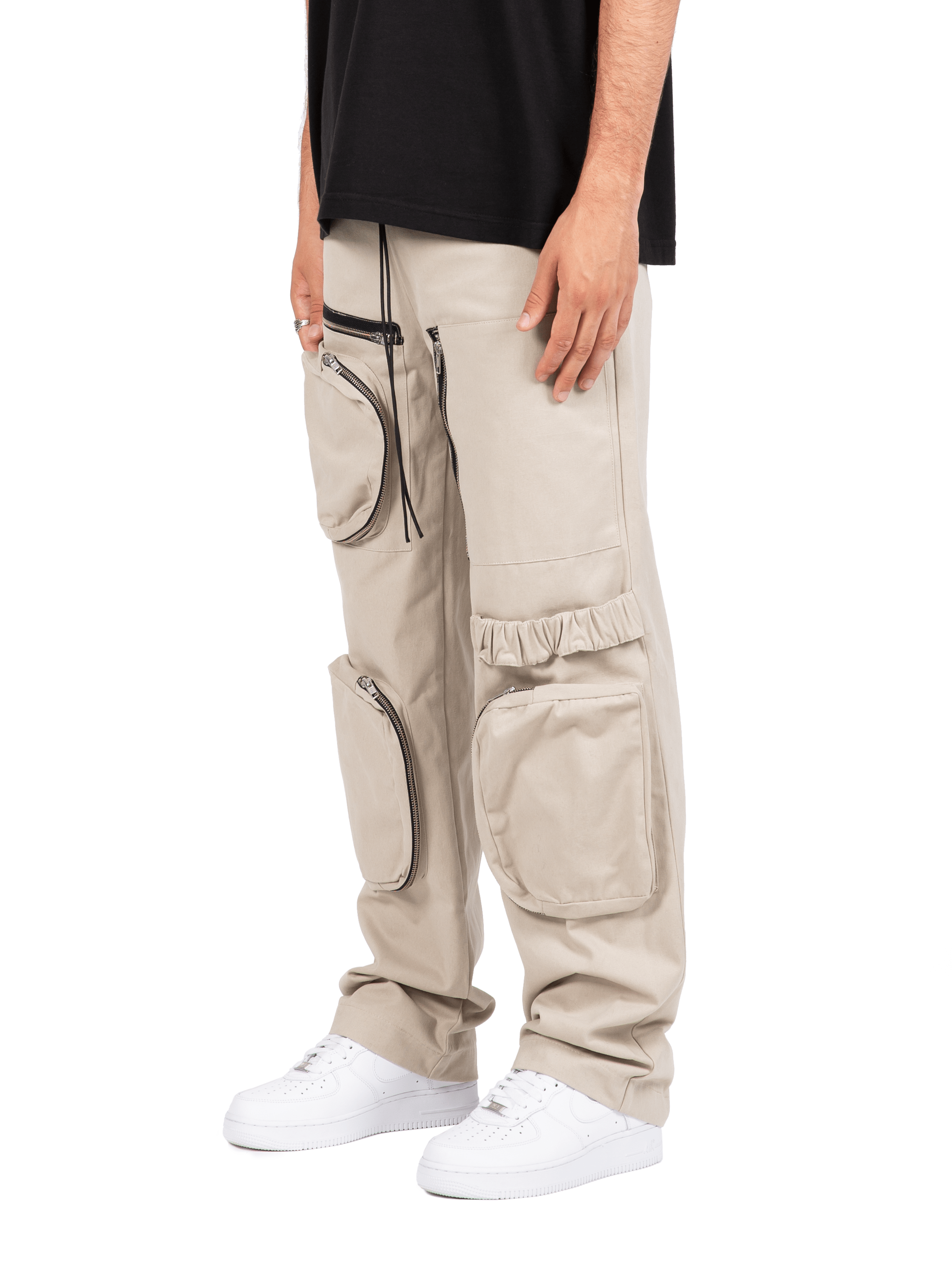Retro Work Pants - Stone
