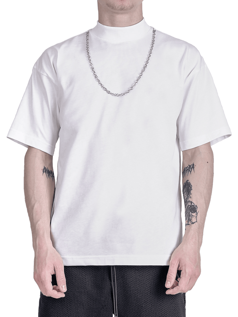 Chain Tee - White