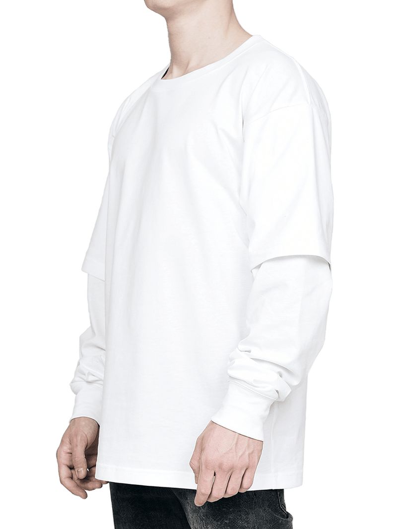 Layered Tee - White